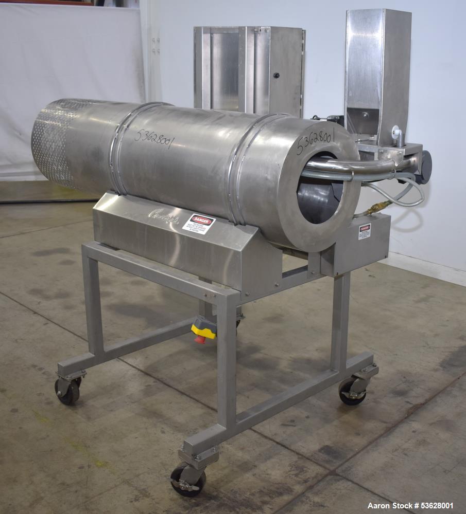 Used Cretors Flo-Thru FTSC80-A2R-PPOM-M Coating Drum – Stainless Steel | Savory Coater