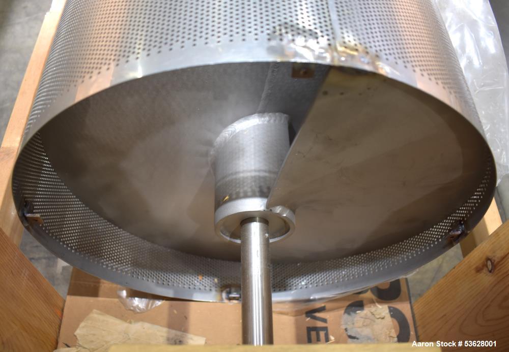 Used Cretors Flo-Thru FTSC80-A2R-PPOM-M Coating Drum – Stainless Steel | Savory Coater