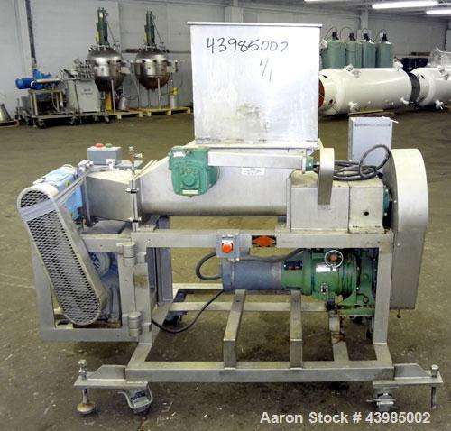 Used Stainless Steel C. Doering & Sons Pumping Feeding System, Model 3PF