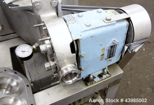 Used Stainless Steel C. Doering & Sons Pumping Feeding System, Model 3PF