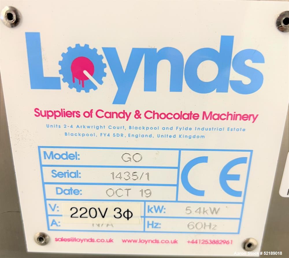 Used- Loynds Electric Tray Oven, Model GO. (5) Shelves, inside dimensions 24" deep x 26" wide x 33" tall, digital controls, ...