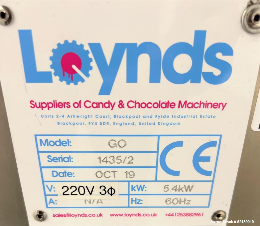 Used- Loynds Electric Tray Oven, Model GO. (5) Shelves, inside dimensions 24" deep x 26" wide x 33" tall, digital controls, ...