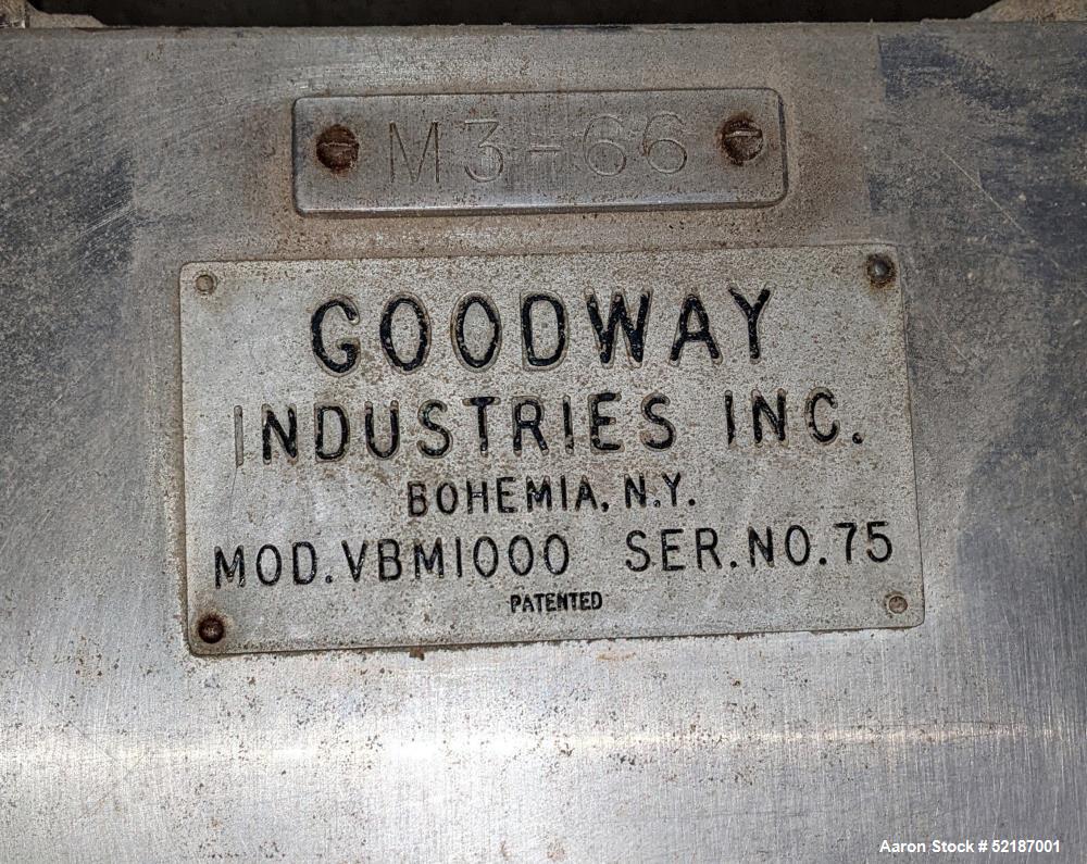 Goodway Industries Model VBM1000 Batter Slurry Mixer