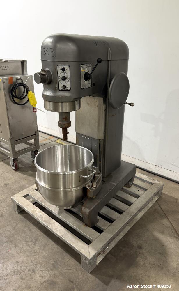 Pre-Owned Hobart 60 Qt. Mixer H-600-T – Commercial Dough Mixer