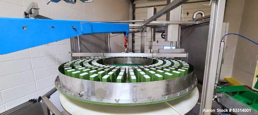 COMAT M22TR Mozzarella Cheese Molding Machine – 2500 kg/hr, Pre-Hardening Heads Included