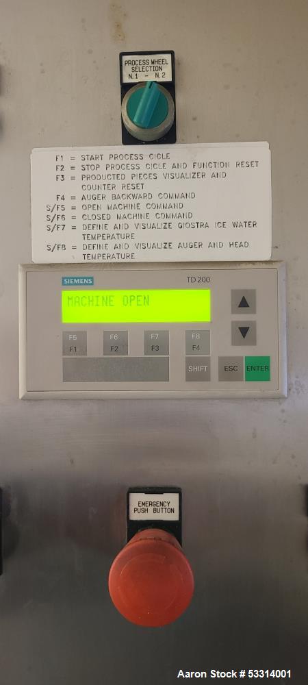 COMAT M22TR Mozzarella Cheese Molding Machine – 2500 kg/hr, Pre-Hardening Heads Included