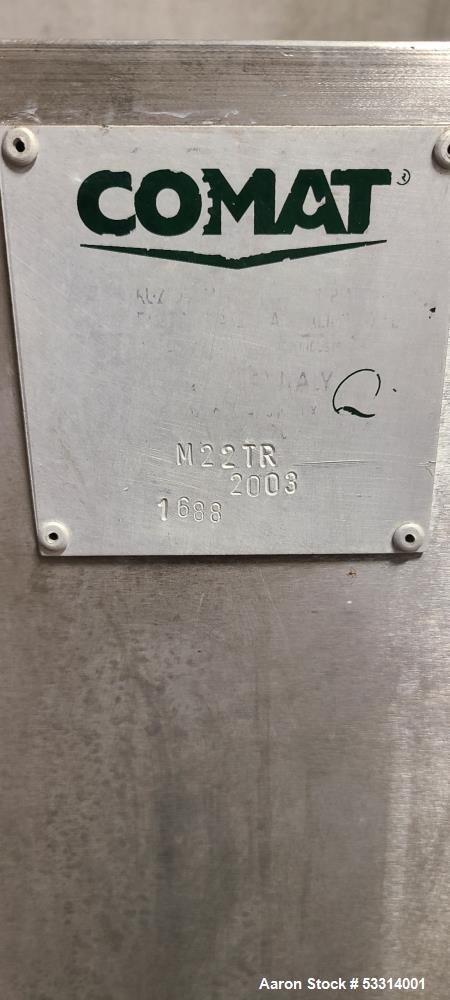 COMAT M22TR Mozzarella Cheese Molding Machine – 2500 kg/hr, Pre-Hardening Heads Included