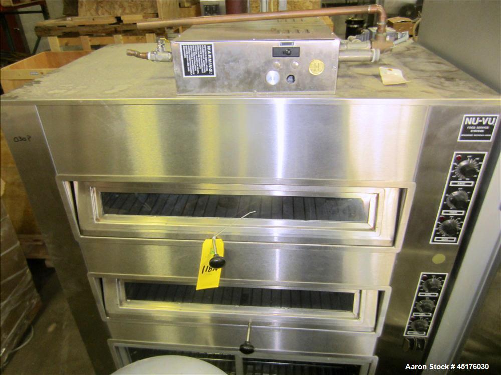 Pre-Owned Nu-Vu Electric 2-Deck Oven & Proofer – Model MDO-2/4/Pro-6