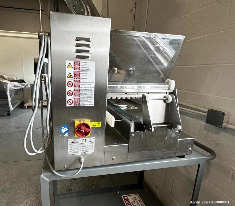 Pre-Owned Mimac Model 450 BabyDrop Cookie Depositor – 24 lb Hopper, 20 Cycles/Min