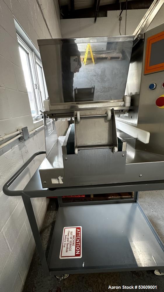 Pre-Owned Mimac Model 450 BabyDrop Cookie Depositor – 24 lb Hopper, 20 Cycles/Min