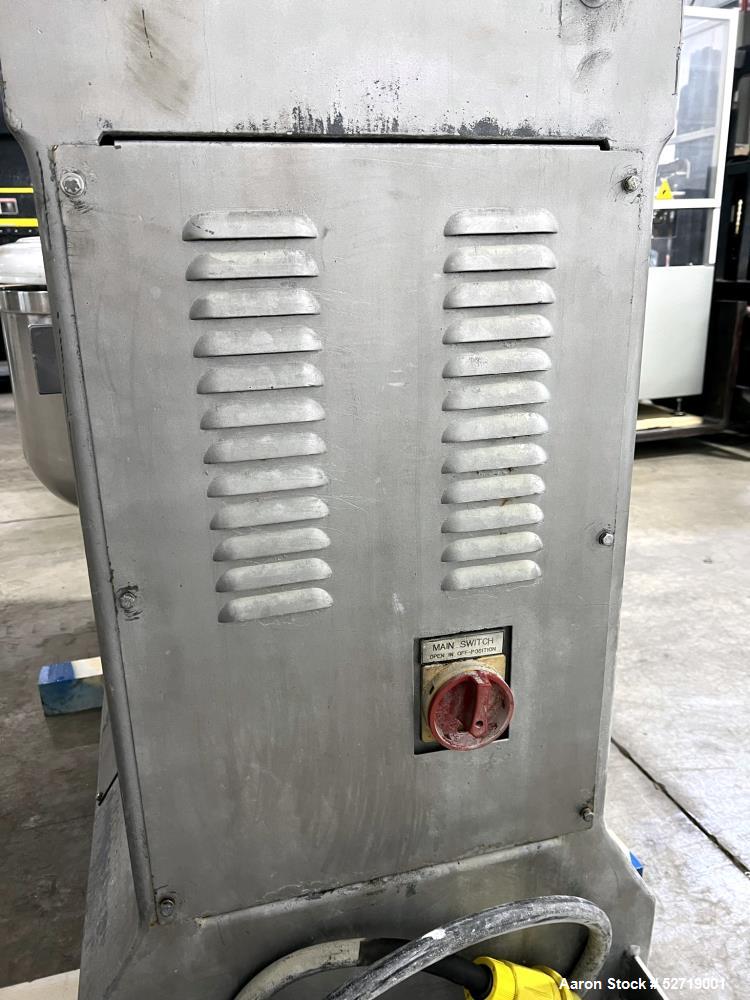 Used Stainless Steel Commercial Bakery Model MSM351.6 Spiral Mixer made by Moline