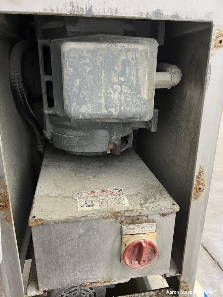 Used Stainless Steel Commercial Bakery Model MSM351.6 Spiral Mixer made by Moline