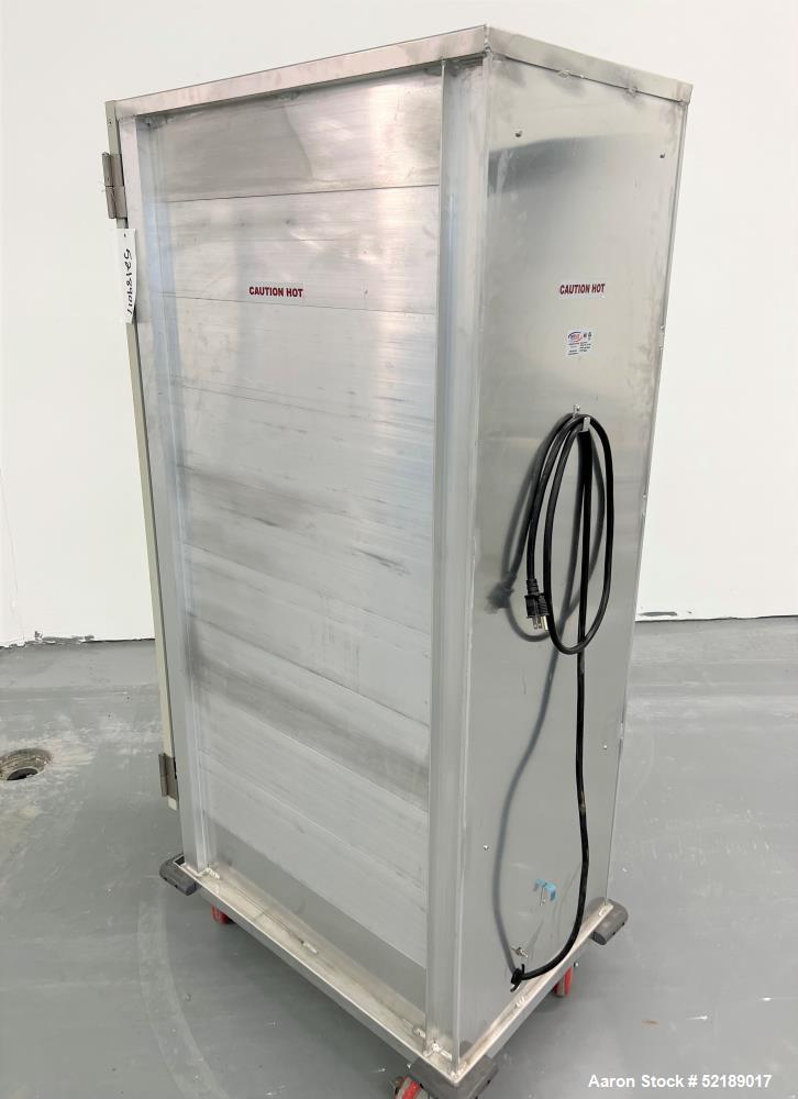 Used- Winholt Equipment Electric Heater Proofer, Model NHPL-1836CA/LC. Temperature and humidity controls,  34 shelves for ap...