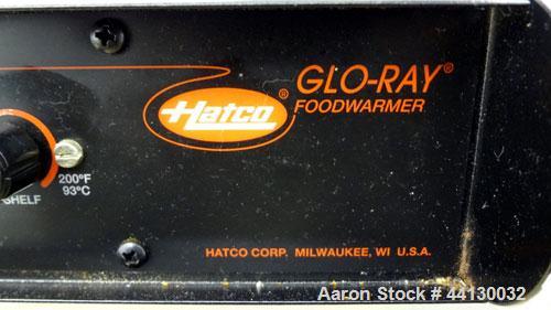 Used Hatco Glo-Ray Food Warmer.