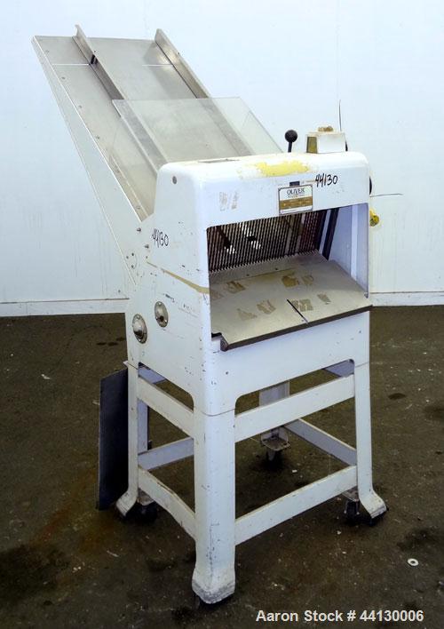 Used Oliver Products Gravity Feed Bread Slicer