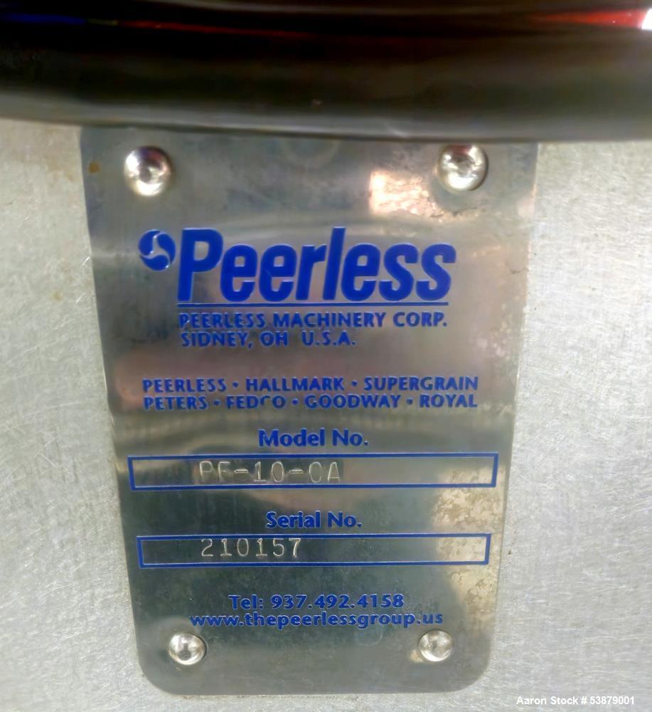 Pre-Owned Peerless Fedco Piston Depositor Model PF10-CA – Refurbished with New Components