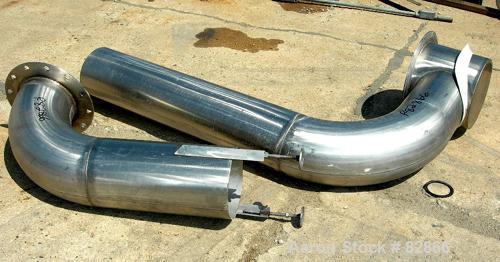 USED: Reyco Systems Water Vac 1 water removal system for the food processing industry, 304 stainless steel. Designed for removal of excess water before freezing, drying or frying. System includes a c...