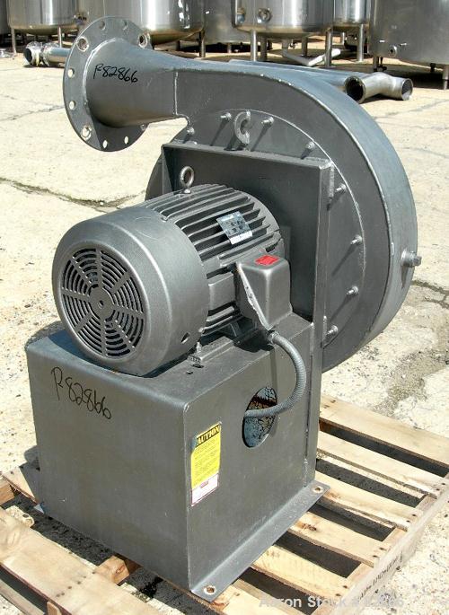 USED: Reyco Systems Water Vac 1 water removal system for the food processing industry, 304 stainless steel. Designed for removal of excess water before freezing, drying or frying. System includes a c...