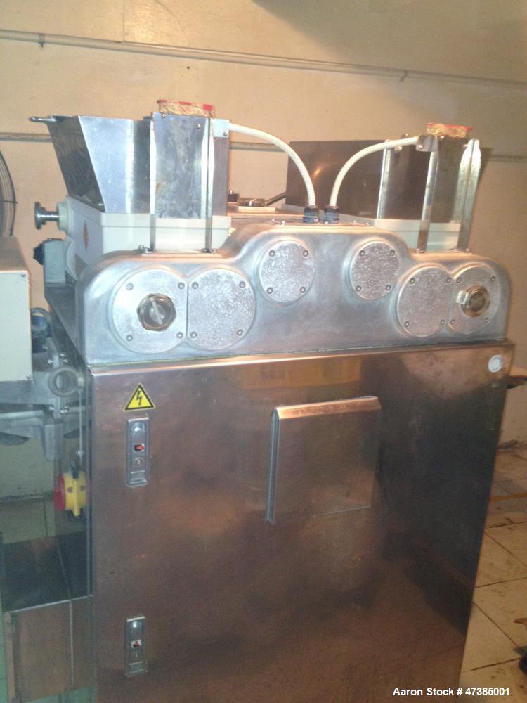 Used Rheon KN400 Encrusting Machine.
