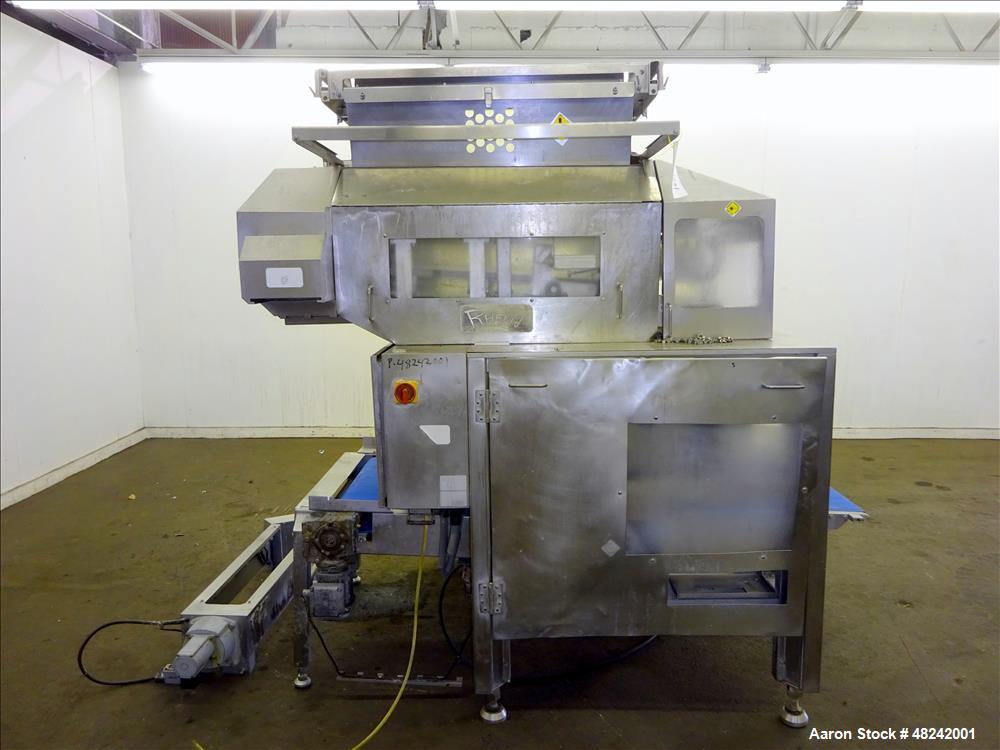 Used Rheon V4 Pizza Dough Sheeting Line.