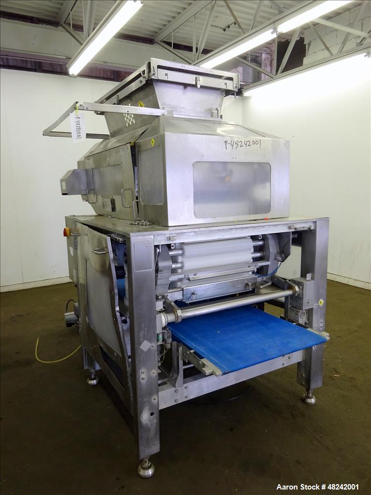 Used Rheon V4 Pizza Dough Sheeting Line.