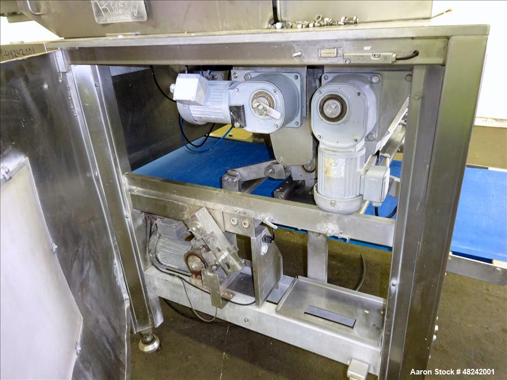 Used Rheon V4 Pizza Dough Sheeting Line.