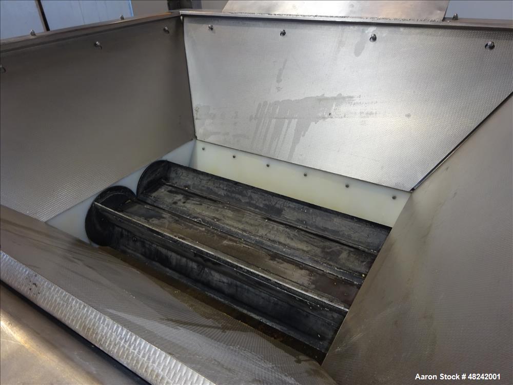Used Rheon V4 Pizza Dough Sheeting Line.