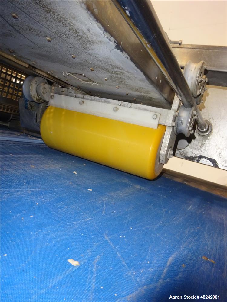 Used Rheon V4 Pizza Dough Sheeting Line.