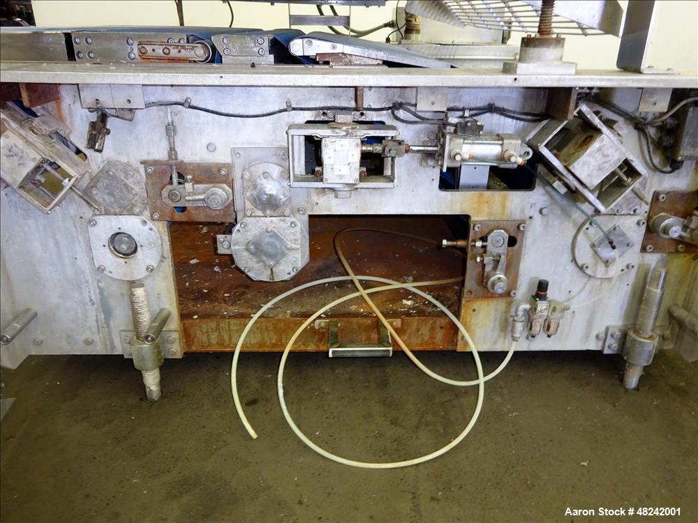 Used Rheon V4 Pizza Dough Sheeting Line.