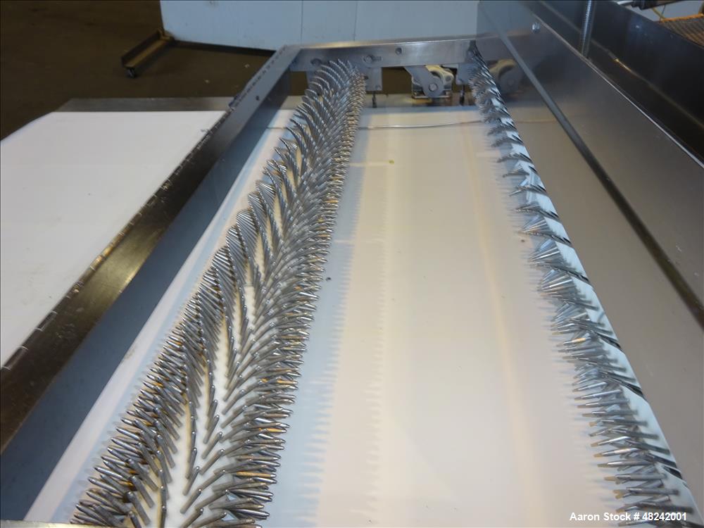 Used Rheon V4 Pizza Dough Sheeting Line.