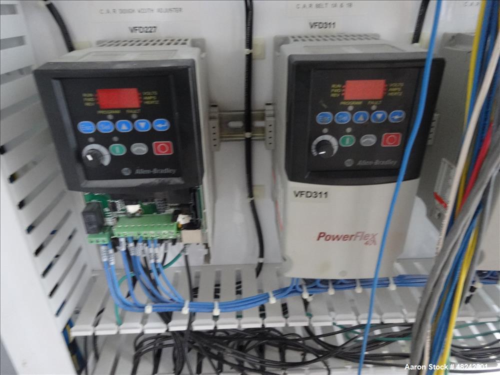 Used Rheon V4 Pizza Dough Sheeting Line.