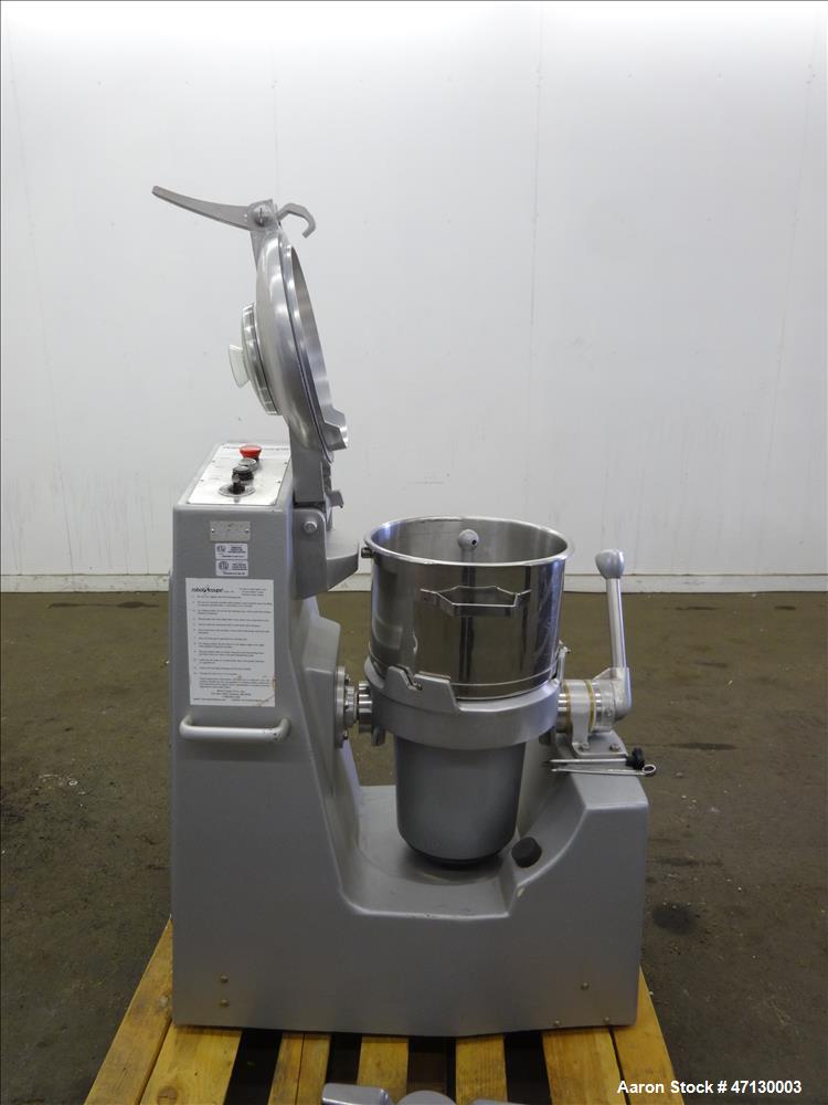 Used- Robot Coupe Food Processor, Model R25TP, Approximate 25 Quart.