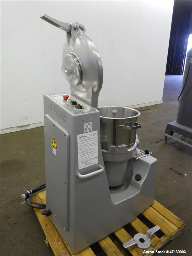 Used- Robot Coupe Food Processor, Model R25TP, Approximate 25 Quart.