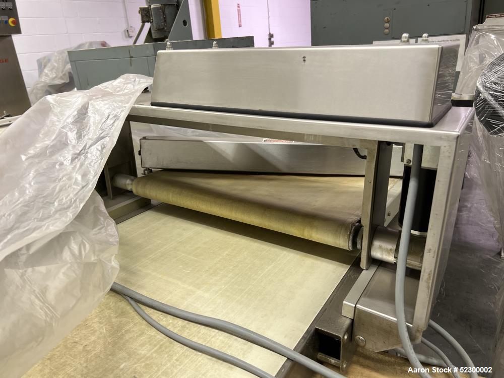 Used Rondo Doge SPF 602-H Dough Make-Up Line.