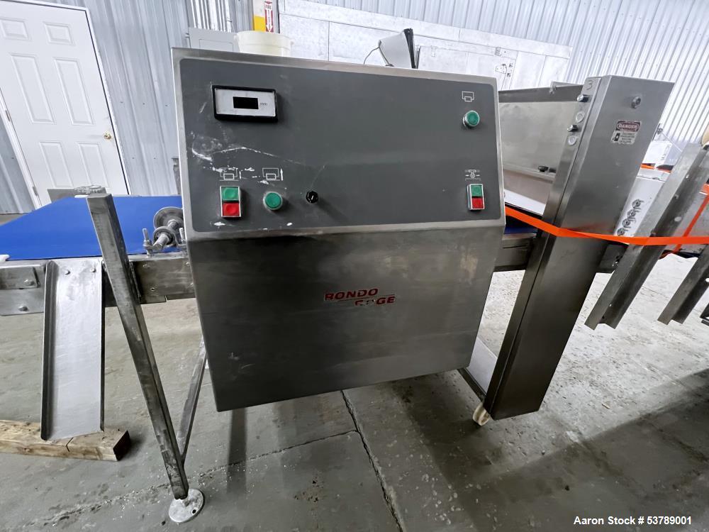 Rondo Industrial Bakery Sheeting Line