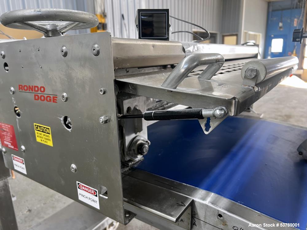 Rondo Industrial Bakery Sheeting Line