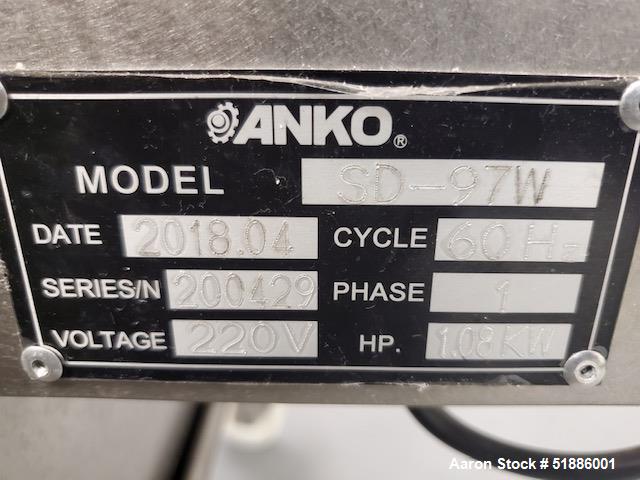 Used Anko SD 97W Automatic Encrusting and Forming Machine