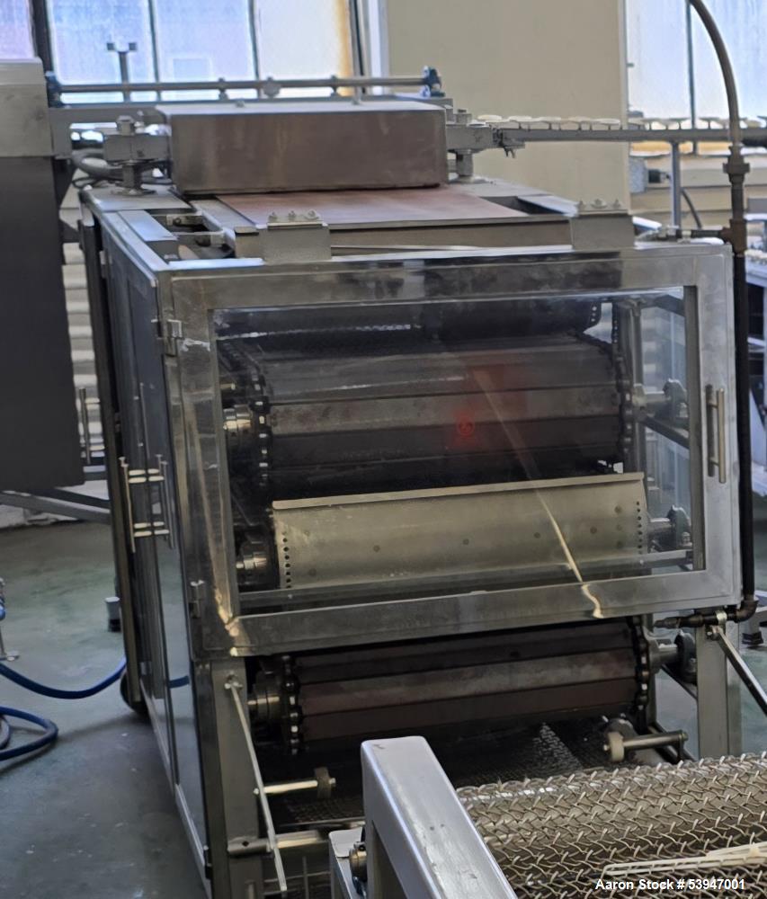 Used Villamex V-2100 Europa Tortilla Line – 3,877 Tortillas/Hour, 120 KGS/HR, Full System, 2017