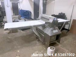 Used Moline 530-C Reversible Sheeter – 24" Belt, 100 ft/min, Stainless Steel Construction