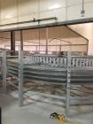 Used LJ White Model 23040 Spiral Cooling Conveyor – 20' Diameter, 5 Revolutions