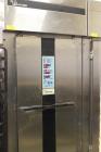 Used Orel Bakery Equipment Pita Bread Oven, Model P Tunnel Oven. In Feed, Transfer Conveyor gas Flat Bread/Pita Oven. Continuous Feed. Dimensions: 30' x 9' x 9'. Control Panel: 30