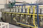 Used Orel Bakery Equipment Pita Bread Oven, Model P Tunnel Oven. In Feed, Transfer Conveyor gas Flat Bread/Pita Oven. Continuous Feed. Dimensions: 30' x 9' x 9'. Control Panel: 30