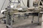 Used Orel Bakery Equipment Pita Bread Oven, Model P Tunnel Oven. In Feed, Transfer Conveyor gas Flat Bread/Pita Oven. Continuous Feed. Dimensions: 30' x 9' x 9'. Control Panel: 30