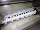 Used Stainless Steel Dual Auger Dough Pump.