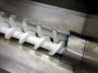 Used Stainless Steel Dual Auger Dough Pump.