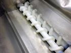 Used Stainless Steel Dual Auger Dough Pump.