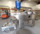 Used-Oil Spray Coating Machine. Includes wire mesh belt conveyor, spray applicators and oil recirculation unit. Mounted on c...