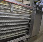 Used Superior Food Machinery Tortilla Cooling Conveyor. 5-Tier. Wire mesh conveyor 36