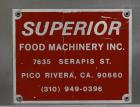 Used Superior Food Machinery Tortilla Cooling Conveyor. 5-Tier. Wire mesh conveyor 36
