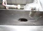 Industrial Dry Ingredient Spreader - Martin E-Z Spreader, Spray Nozzles, Wire Belt